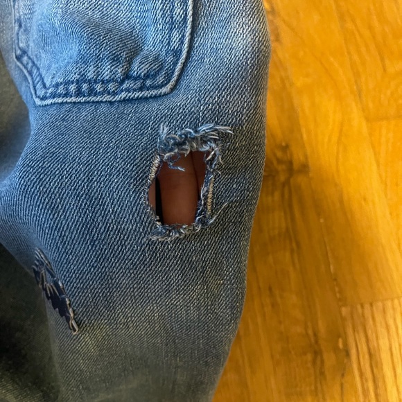 Scotch & Soda Boyfriend Patch Jeans- Size 26 - Picture 6 of 10